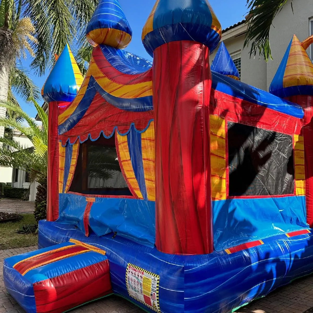 Primary Castle Bounce House 3